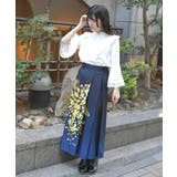 紅葉柄スカート | axes femme | 詳細画像4