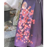 紅葉柄スカート | axes femme | 詳細画像8