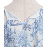 フラワー×タイル柄楊柳ワンピース | axes femme | 詳細画像22 