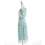 フラワー×タイル柄楊柳ワンピース | axes femme | 詳細画像24 