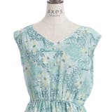 フラワー×タイル柄楊柳ワンピース | axes femme | 詳細画像26 