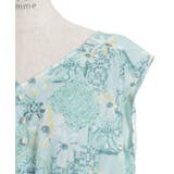 フラワー×タイル柄楊柳ワンピース | axes femme | 詳細画像29 