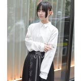 ハトメシャツチュニック | axes femme | 詳細画像8