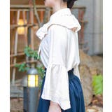 姫袖風リボン付フリルブラウス | axes femme | 詳細画像4