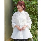 タックデザイン七分袖シャツ | axes femme | 詳細画像6 