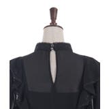 レース×シフォン七分袖ブラウス | axes femme | 詳細画像13 