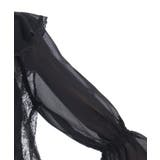 レース×シフォン七分袖ブラウス | axes femme | 詳細画像14 