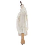 レース×シフォン七分袖ブラウス | axes femme | 詳細画像16 