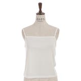 レース×シフォン七分袖ブラウス | axes femme | 詳細画像20 