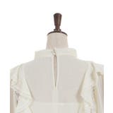 レース×シフォン七分袖ブラウス | axes femme | 詳細画像22 