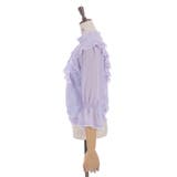 レース×シフォン七分袖ブラウス | axes femme | 詳細画像25 