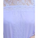 レース×シフォン七分袖ブラウス | axes femme | 詳細画像5 