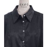 ケープ風ジャカードブラウス | axes femme | 詳細画像12 