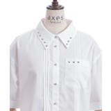 スタッズデザインシャツ | axes femme | 詳細画像15 
