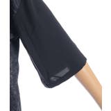 ジップジャカード切替ブラウス | axes femme | 詳細画像24