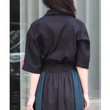 ダブルジップブラウス | axes femme | 詳細画像3 