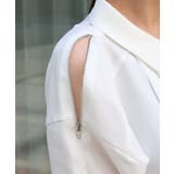 ダブルジップブラウス | axes femme | 詳細画像4 