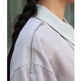 ダブルジップブラウス | axes femme | 詳細画像6 