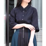 黒 | ダブルジップブラウス | axes femme