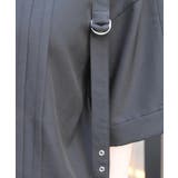 タブデザインロングシャツ | axes femme | 詳細画像9 