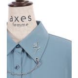チェーン付刺繍シャツ | axes femme | 詳細画像26