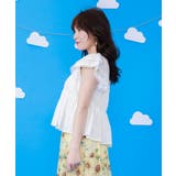 コットンレースペプラム風ＢＬ | axes femme | 詳細画像2 