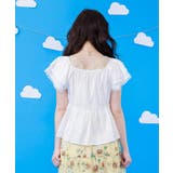 コットンレースペプラム風ＢＬ | axes femme | 詳細画像3 