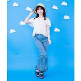 コットンレースペプラム風ＢＬ | axes femme | 詳細画像6 