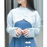 ミント | 芍薬ジャガードチャイナボレロ | axes femme