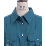 ハトメ使いショートシャツ | axes femme | 詳細画像7