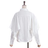 ケープ風フレアジャガードブラウス | axes femme | 詳細画像17 