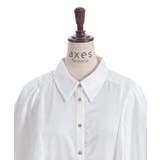 ケープ風フレアジャガードブラウス | axes femme | 詳細画像18 