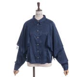 ケープ風フレアジャガードブラウス | axes femme | 詳細画像23 