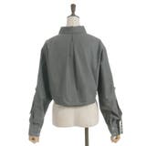 ハトメ×タブショートシャツ | axes femme | 詳細画像15