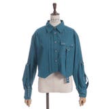 ハトメ×タブショートシャツ | axes femme | 詳細画像25