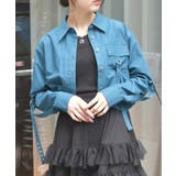 ハトメ×タブショートシャツ | axes femme | 詳細画像8