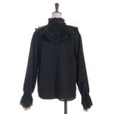 レース重ねラッフルフリルブラウス | axes femme | 詳細画像10 