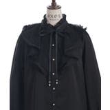 レース重ねラッフルフリルブラウス | axes femme | 詳細画像11 