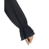 レース重ねラッフルフリルブラウス | axes femme | 詳細画像15 