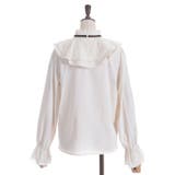 レース重ねラッフルフリルブラウス | axes femme | 詳細画像18 