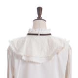 レース重ねラッフルフリルブラウス | axes femme | 詳細画像22 