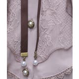 レース重ねラッフルフリルブラウス | axes femme | 詳細画像5 