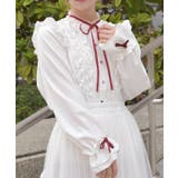 ホイップフリルブラウス | axes femme | 詳細画像1