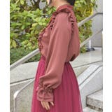 ホイップフリルブラウス | axes femme | 詳細画像2