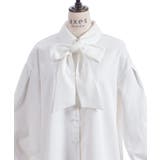 ボリューム袖リボンシャツ | axes femme | 詳細画像5