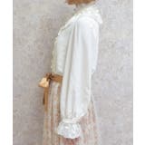 レースフリルブラウス | axes femme | 詳細画像2 