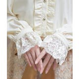 レースフリルブラウス | axes femme | 詳細画像5 