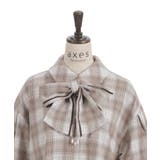 ラインリボンオーバーシャツ | axes femme | 詳細画像28