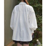 ラインリボンオーバーシャツ | axes femme | 詳細画像3