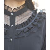 ドットチュール姫袖ブラウス | axes femme | 詳細画像9 